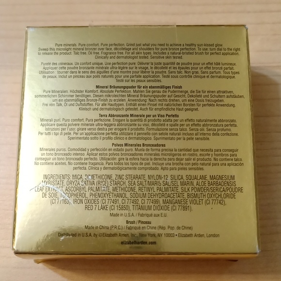 Elizabeth Arden Pure Finish Mineral Bronzing Powder Medium 01 - Picture 9 of 11